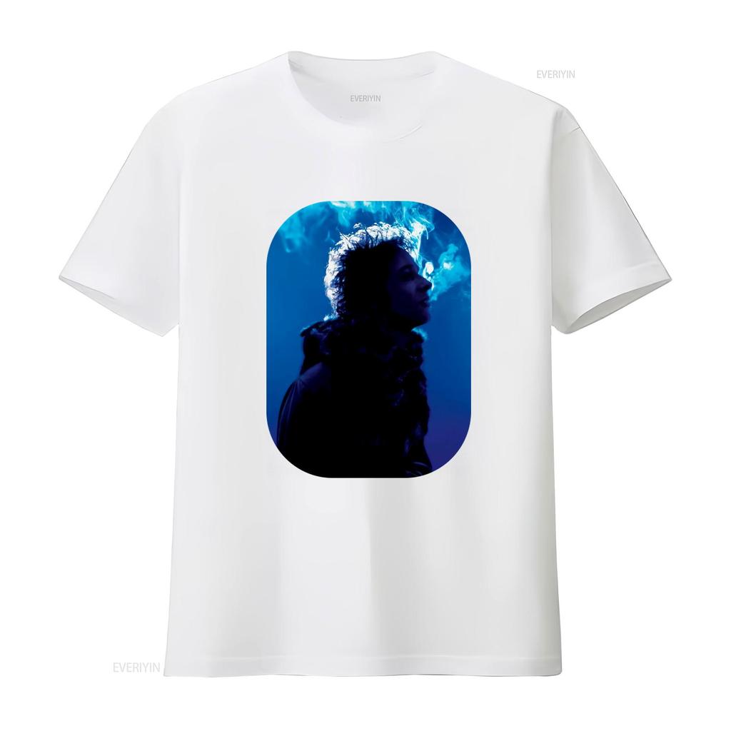 Soda Stereo Gustavo Cerati Bocanada Womens Black Rock En Espanol T Shirt Unique Blue Smoke Design Vintage Washed Soft Slightly