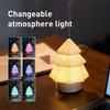 Desktop Christmas Tree Aroma Diffuser USB Mist Ambient Lamp Intelligent Safety Protection for Home