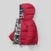 Children's Down Jacket Double-sided Wear Boys And Girls Thick Winter Clothes Cotton-padded Jacket Kids' Coat