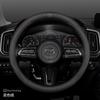 NEW For Mazda 2 3 5 6 CX-4 CX-5CX-7CX-8CX-30CX-50 MX5 Miata RX-7 RX-8 Axela Atenza Car Carbon Fiber Leather Steering Wheel Cover