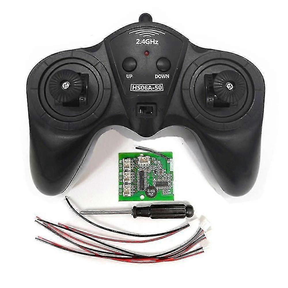 2.4g Transmitter 6 Channel Remote Control Receiver Dc 6-15v Diy Car Model Ship 50 Meters-hy
