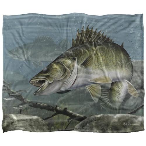 Wild Wings Feeding Frounds 2 Silky Supersoft Blanket