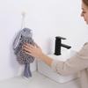 Cute Bunny Fuzzy Ball Hand Towels, Super Absorbent Chenille Rabbit Hand Towel, Quick Dry Microfiber Hand Drying Puff