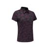 ANEW GOLF Women Fa Flower Pattern Short T-Shirt_Bu