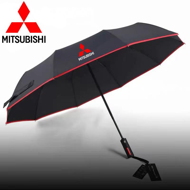 sdzh1 For Mitsubishi Outlander Pajero Asx Colt Lancer EX Evolution X L200 Ralliart Car Automatic Folding Windproof Sunshade Umbrella