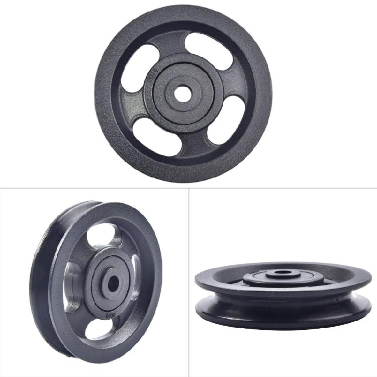 100mm Runde Fitness Umlenkrolle Lager Ersatzteile Nylon Lager Umlenkrolle