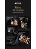 Business Style Gold Thread Over-Ear Bluetooth Headphones: High-Quality Sound for Wireless Gaming