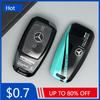 Autocollant de Voiture Mode Cool Style Piste Coque de Protection pour Clé de Voiture Pour Mercedes Benz Classe A C E S G GLC CLE CLA GLB W177 W205 W213 W