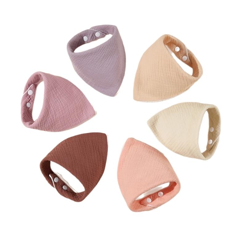 

Practical Baby Towel Newborns Bibs Comfortable Crepe Cloth Comfortable & Long Servive Drooling Towel for Boy Girls Gift