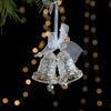 Cross-border Christmas Decorations Sequins Acrylic Pendant Transparent Snow Pendant Christmas Tree Scene Layout Props