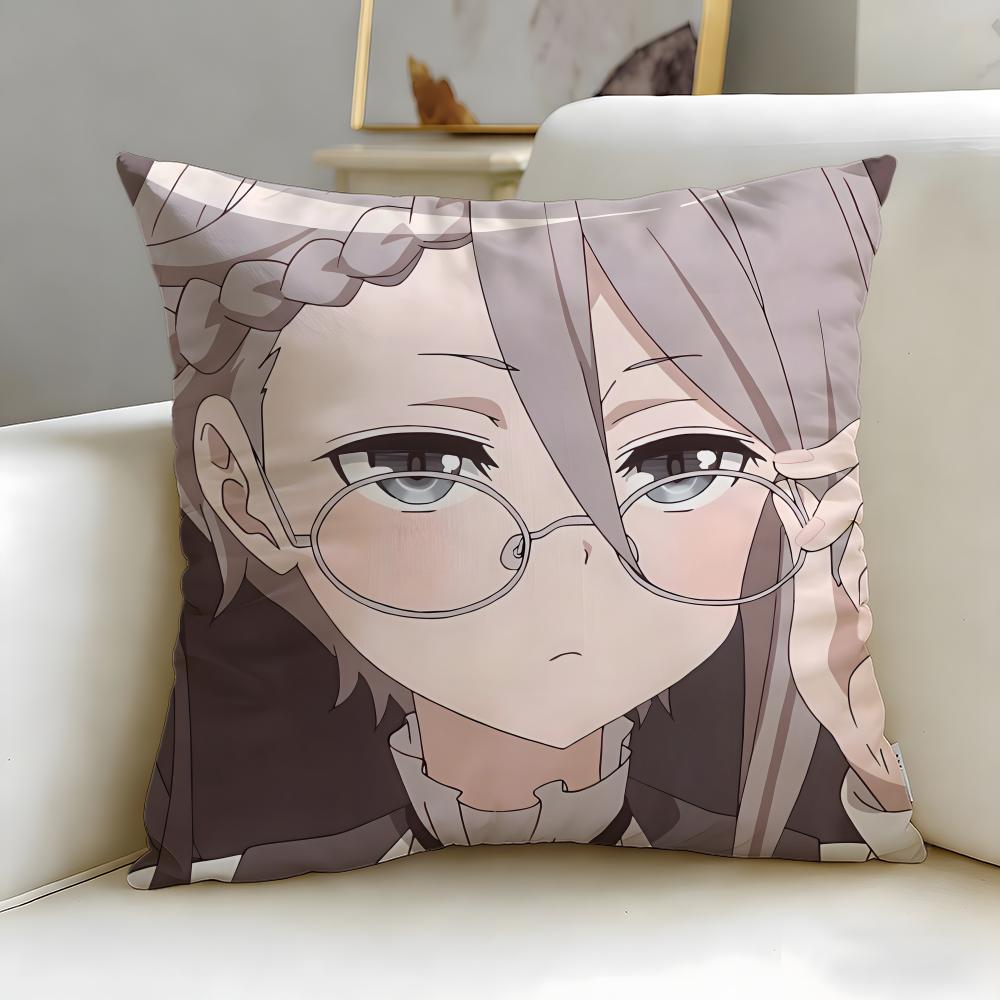 spy anime Princess Principal Cushion Cover Soft  EasyWash Pillow Case  Versatile for Couch Bed Travel and Office