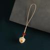 Furry Cute Cartoon Short Phone Charm for Girl Kawaii Cartoon Kitten Keychain Phone Lanyard Earphone Pendant Phone Accessories