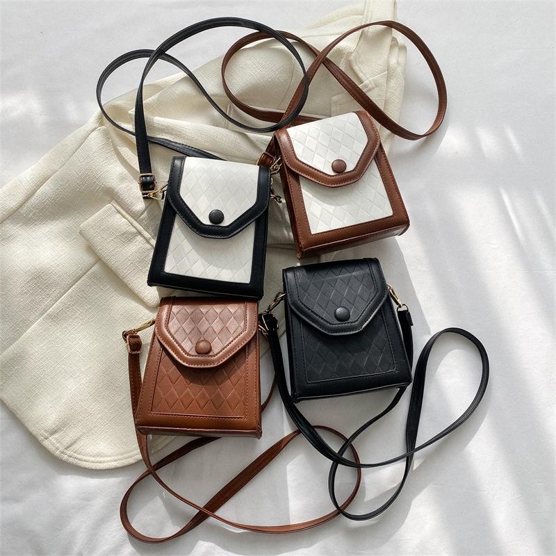 Trendy Pu Material Women's Small Square Bag 2023 Fashionable Spring Season Trend