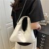 Chain PU Leather Shoulder Bag Versatile Women's Handbag Simple Cross Body Bag  Ladies
