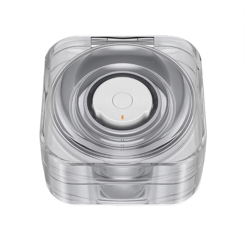 Dustproof Charging Case Cover for Fitness Rings Health Monitoring Health Rings Charger Box TPU Cover for Travel Outdoor