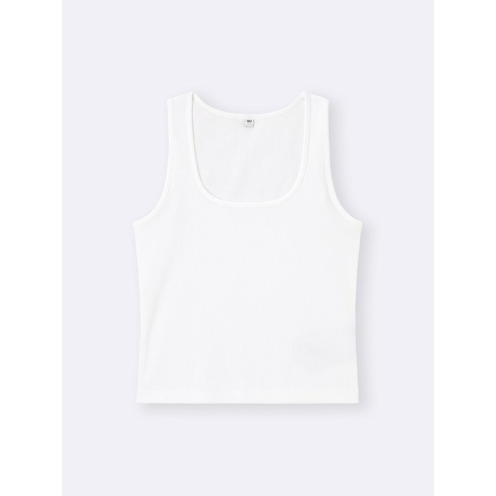 GU by Uniqlo Ribbed Tank Top Us+ec