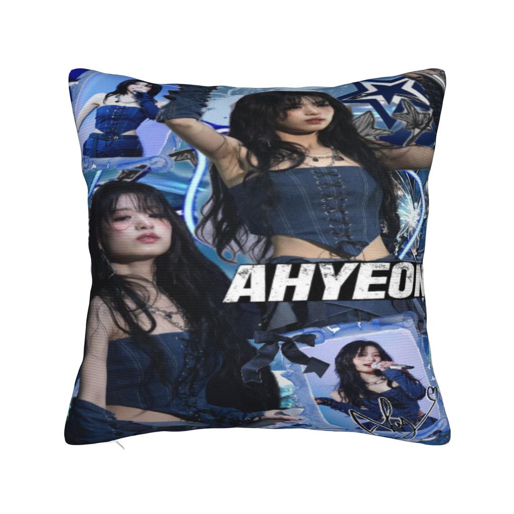 Měkký a Sladký Domov AHYEON babymonsters kpop Dekorace Povlaky na Polštáře Merch Povlak na Polštář Zip Více Velikostí