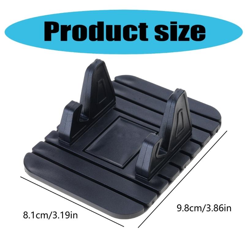 Silikonowy Stojak Wielokrotnego Użytku Uchwyt Samochodowy na Telefon Uchwyt na Deskę Rozdzielczą Pojazdu na Telefon Komórkowy Tablet Elastyczny Samochodowy Uchwyt na Telefon Przenośny