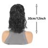 Adjustable Hat Wig with Curly Hair and Ponytail - a Combination of Sporty and Fashionable Synthetic Hat Wigs