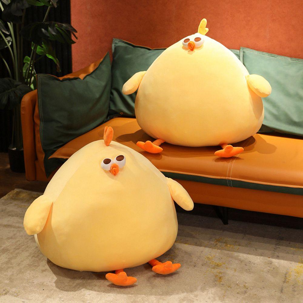 Accompany Toy Room Decoration Fatty Yellow Chicks Adorable Chick Doll Plush Toys Stuffed Toy