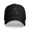 Summer Casual Baseball Cap Dominican Republic Flag Art Hunting Camping Trucker Hat For FeUnisex Unisex Wholesale  Streetwear Caps