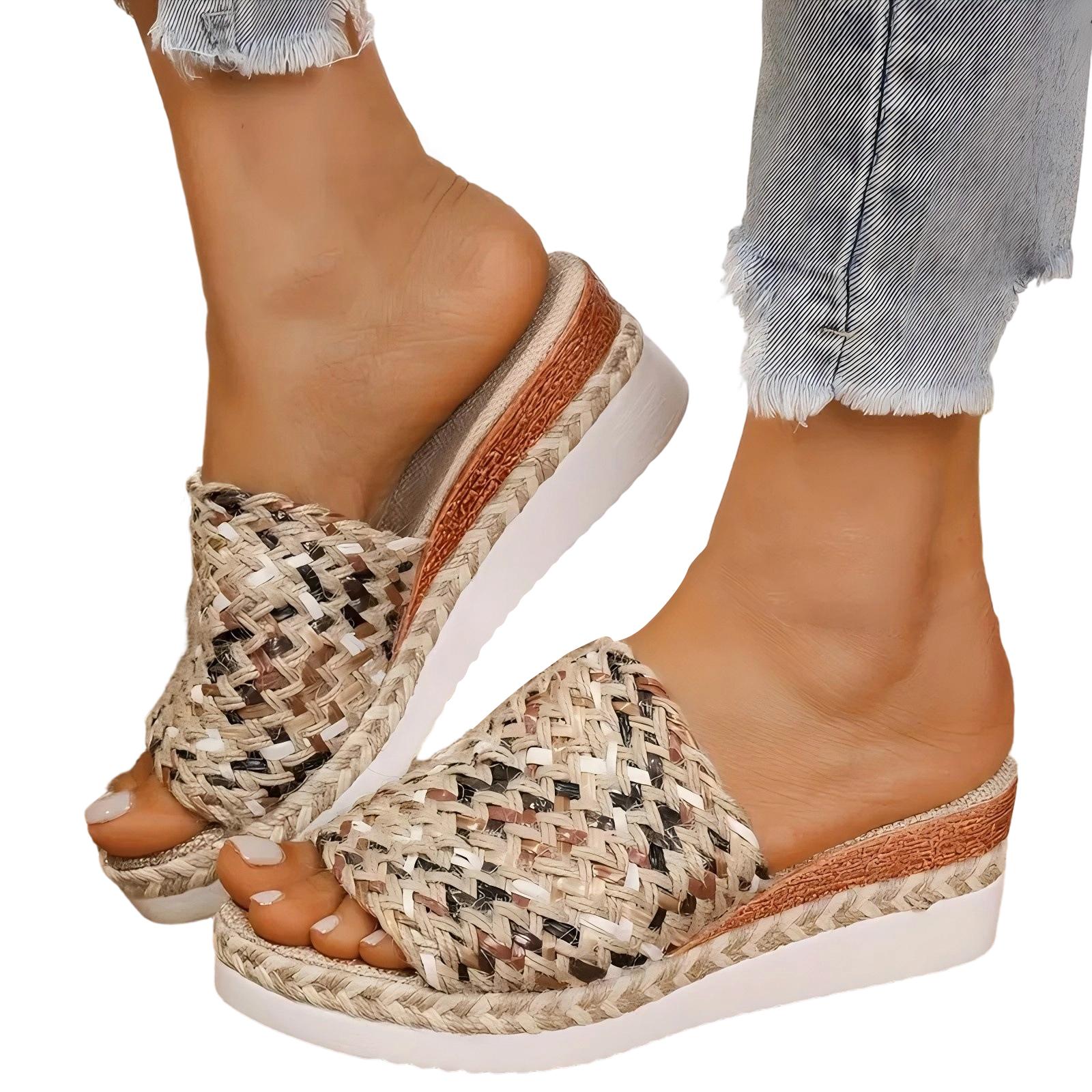 Women s strappy high heels pointed-toe high heels fashionable high heels mid-heel, chunky heels 36
