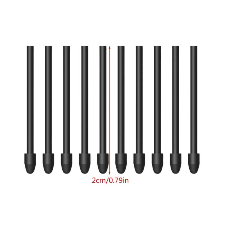 10Pcs Replacement Touch Stylus Pen Nib Tips Apply For PW517 for Kamvas 12/13/16/22 Refill Tip