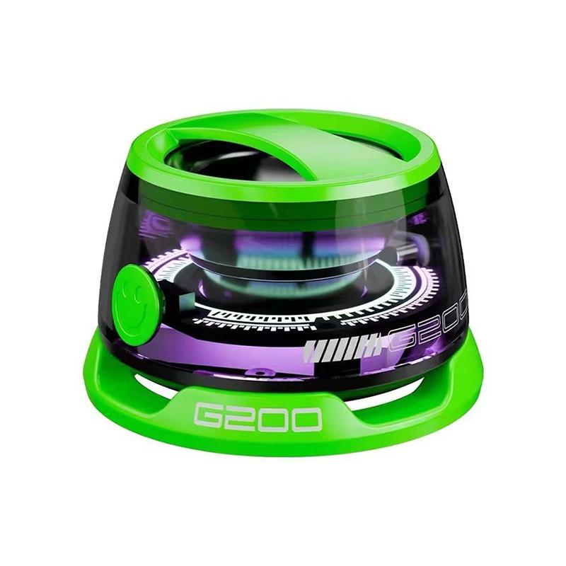 Portable Bluetooth Speaker G200 RGB Lighting Magnetic Speaker BT5.3 Mini Sound Box 7 Hours Playback Phone Holder