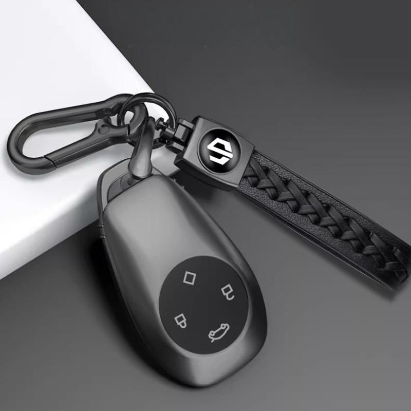 Per Leapmotor B10 C01 T03 C11 Copertura Integrale per Portachiavi Premium Custodia Portachiavi per Veicoli Elettrici Accessori Interni Auto