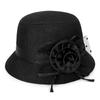 Cappello da Sole Estivo da Donna in Lino con Ampia Falda per Protezione Solare e Stile Casual