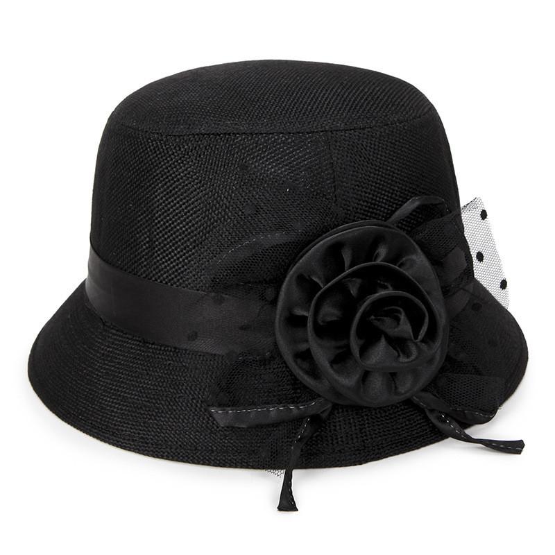 Cappello da Sole Estivo da Donna in Lino con Ampia Falda per Protezione Solare e Stile Casual