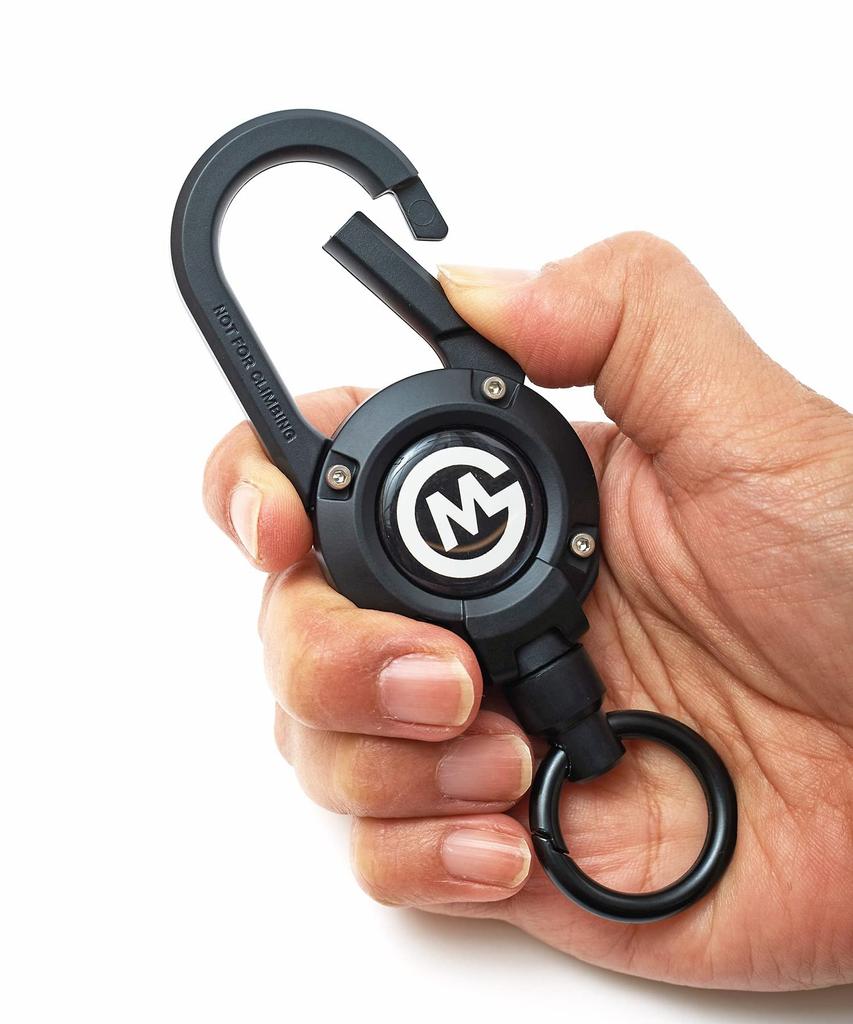 GORDON MILLER Naviják na šňůru Mag Reel 360 s karabinou Venkovní kojotově béžový 1663889