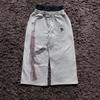 European and American Double Waisted Embroidered Street Folding Couple Sweatpants