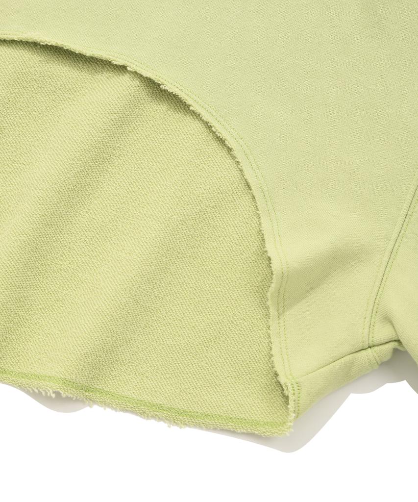 FALLETT Crop Bolero Sweatshirt Lime
