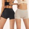 ქალის უნაკერო მაღალი წელის მუცლის საკონტროლო შორტი შარვალი მაქმანებიანი ბრტყელი მუცლის ჩამოსაყალიბებელი საცვლების კონდახის ლიფტით Boyshort
