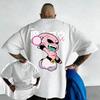 2026 New Dragon Ball Anime Cotton T-shirt Summer New Majin Buu Printed Men's and Women's Street Hip Y2k Short Sleeves Classic