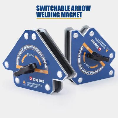 Double-layer Magnet Weld Positioner Multi-angle Magnet Auxiliary Locator Weld Fixer  Workshop