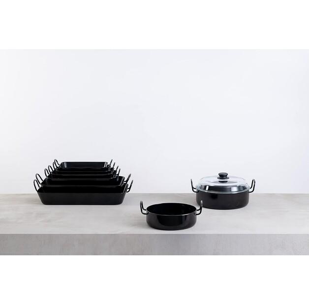 Сковорода Riess Classic Oma's с крышкой 28 см, 4,4 л (0459-022)