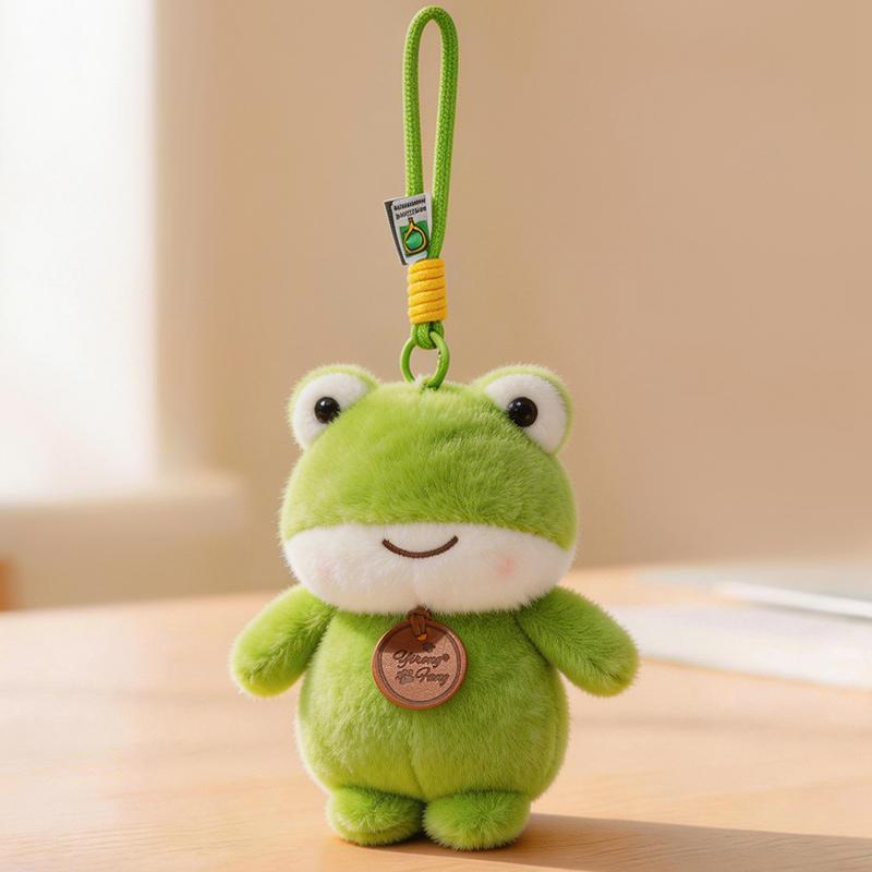 New Fragranc Little Animal Plush Hanging Toys Stuffed Cartoon Sheep Frog Duck Elephant Rabbit Fox Doll Cute Keychain Bags Decor