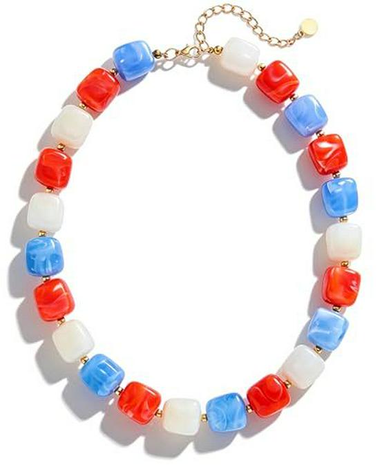 Bright Bohemian Beach Choker: Jelly-Colored Acrylic Resin Necklace for Women
