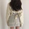 New Arrival Fall and Winter Korean Style Chic Fashionable Retro Hemp Pattern Back Strap Japanese Lazy Style All-Matching Knitted Sweater