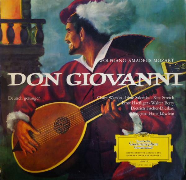 

LP Record HANS LOWLEIN RADIO SYMPHONIE ORCHE Mozart Don Giovanni Opernquerschn 136415SLPEM DEUTSCHE GRAMMO Germany Classical Used