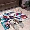 Final Fantasy Pattern Rug, Indoor/Outdoor Mat, for Picnic, Gameroom, Bedroom, Office, Living Room, Home Decor Carpet, Birthday Gift