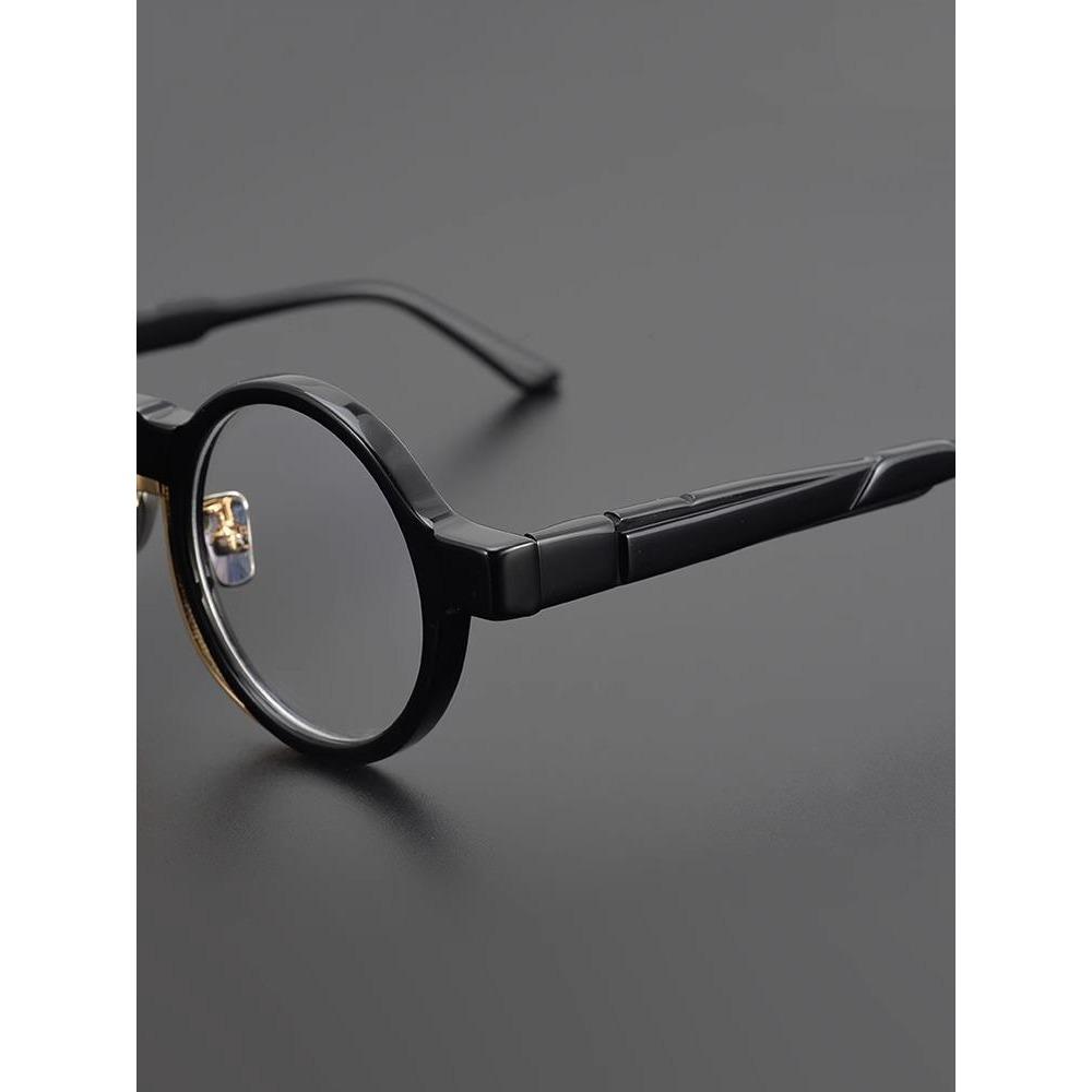 Round retro personalized anti blue light glasses women men 2023 High quality glasses frame fashion Computer glasses