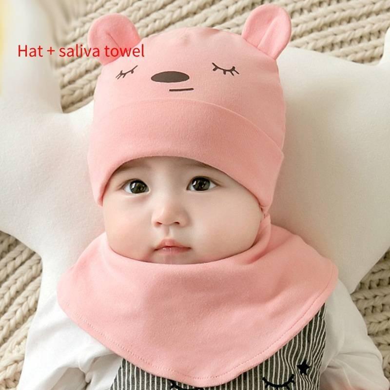 Cute And Lovely Cotton Baby Hat For Newborns In Autumn And Winter