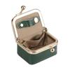 Small Size, Royal Bagger Retro Genuine Leather Mini Kiss Lock Coin Purse – Women's Jewelry Box for Earrings, Rings & More 3894