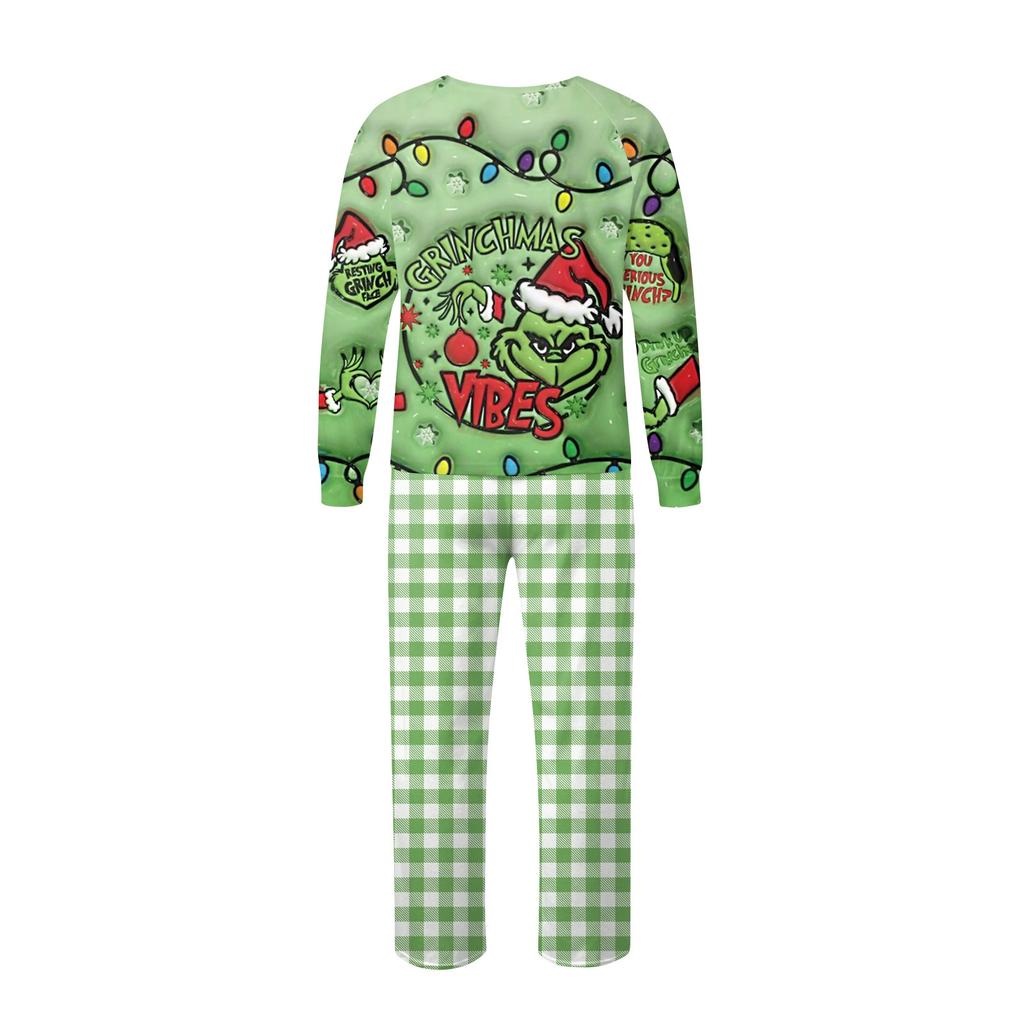 Passende Familiensets mit Weihnachtsmotiven, Langarmshirts und Hosen