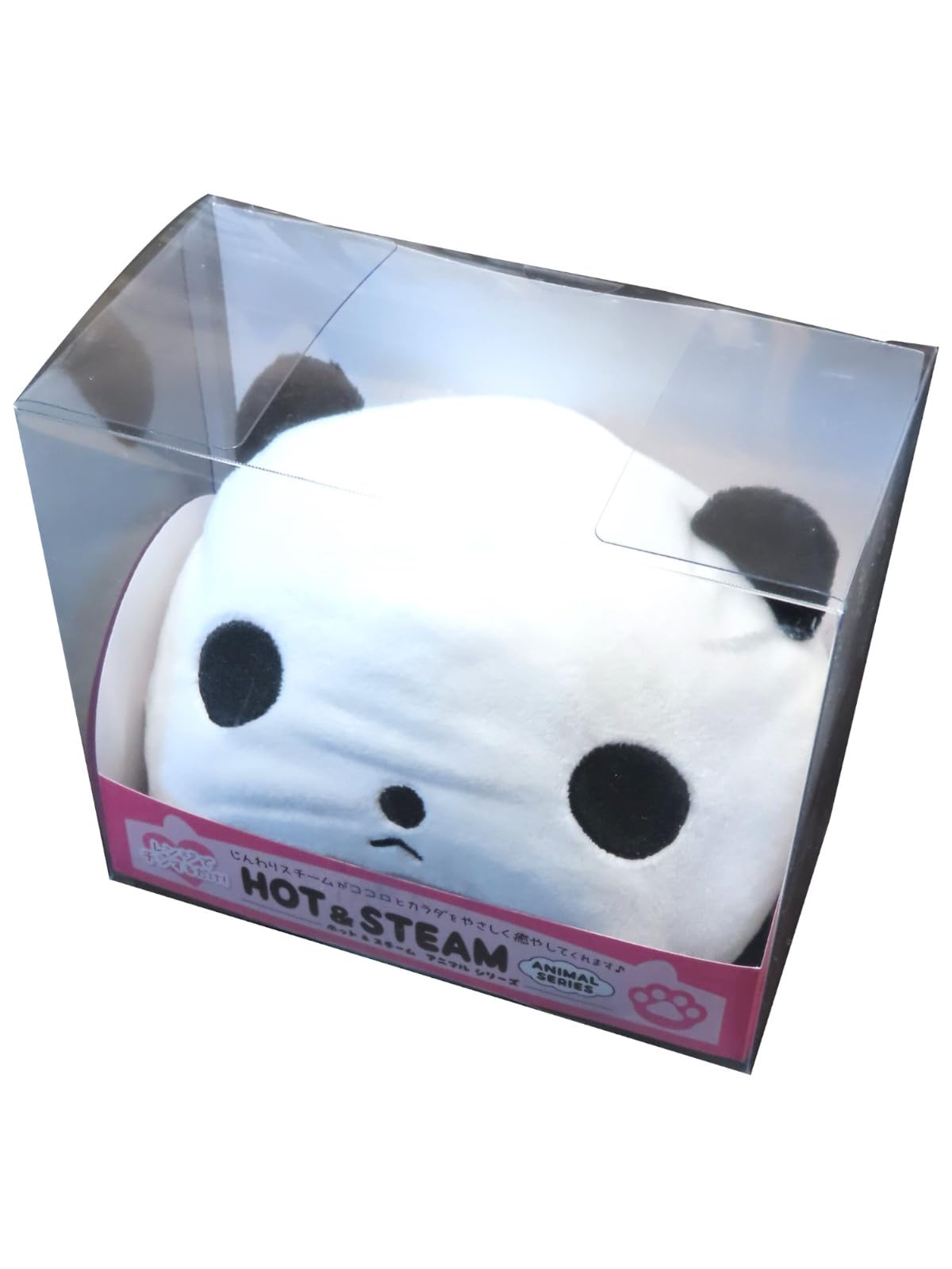 

Salofix Грелка горячая и паровая, Дизайн мордочки панды, Микроволновая грелка, Вырабатывает теплый пар, Многоразовая, Можно стирать вручную, F21547, 1 грелка