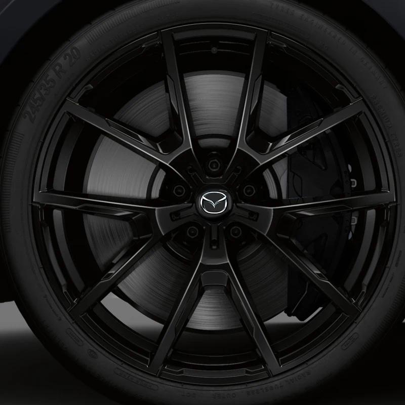 4 szt. 56mm Naklejka Emblemat Logo Odznaka Dekiel na Piastę Koła Samochodowego dla Mazda 3 CX3 CX4 CX5 CX7 CX8 CX9 CX30 RX7 Atenza Axela