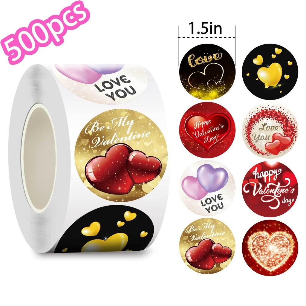 

Xh050 Round Playful Adhesive Stickers For Diy Projects And Festive Celebrations